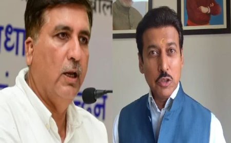 हरीश चौधरी की कविता पर मंत्री राज्यवर्धन का तंज: 'मोहब्बत की नेम प्लेट, नफरत की दुकान'