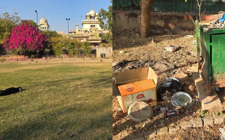 जयपुर में JDA ने चूहों का किया खात्मा, लेकिन रामनिवास बाग की स्थिति फिर भी बदहाल