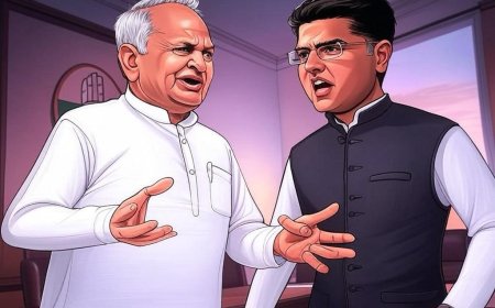 अशोक गहलोत का सियासी गलियारों में दौरे का संदेश "टाइगर अभी जिंदा है" सोशल मीडिया पर छा गई तस्वीरें