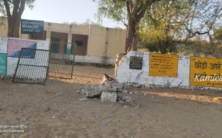 जिम्मेदारों की दोहरी लापरवाही: जर्जर स्कूल की दीवार के नीचे दो मासूम बच्चियाँ दबी, एक-की-गई-जान,-खराब-मशीनों-ने-बढ़ाई-दूसरी-घायल-की-मुसीबत