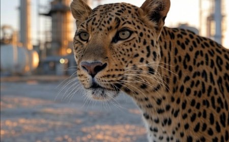 बालोतरा रिफाइनरी में तेंदुए का तांडव: 22 घंटे से आतंक, दो कर्मचारी घायल, रेस्क्यू टीम नाकाम