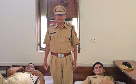 बाड़मेर पुलिस का अनूठा जज्बा: राजस्थान पुलिस दिवस पर रक्तदान शिविर ने बांधा सेवा का सेतु"