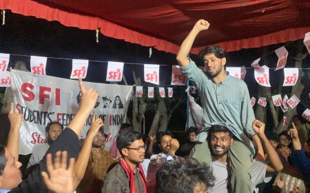"अग्निवीर से छात्र नेता: अजयपाल सिंह ने JNU में SFI के बैनर तले काउंसलर पद पर लहराया जीत का परचम"