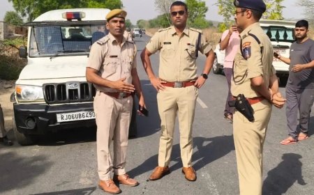 भीलवाड़ा में पुलिस और बदमाशों के बीच मुठभेड़: हिस्ट्रीशीटर घायल, चार गिरफ्तार