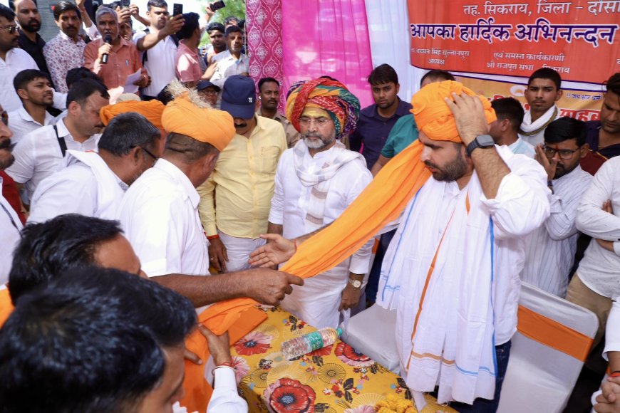 रविंद्र सिंह भाटी का दौसा दौरा: सियासी शतरंज में नया दांव, बीजेपी से जुड़ाव और बृजेश सिंह का साया