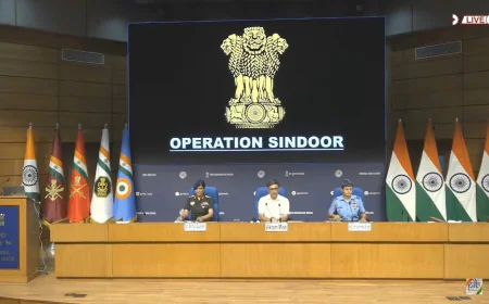 ऑपरेशन सिंदूर: 7 मई की प्रेस कॉन्फ्रेंस में सेना की नारी शक्ति ने सुनाई बदले की गाथा, पहली बार हिंदू महिला अधिकारी केंद्र में