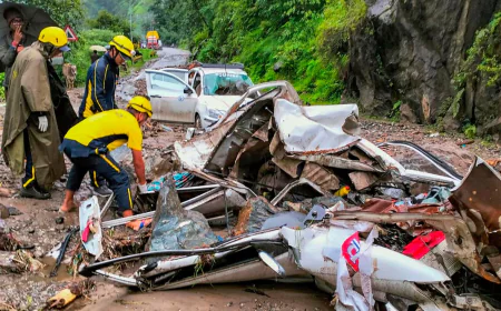 उत्तरकाशी हेलिकॉप्टर दुर्घटना: 5 की मौत, 2 गंभीर रूप से घायल