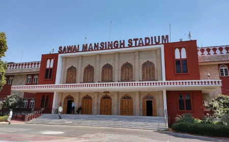 जयपुर: एसएमएस स्टेडियम को बम से उड़ाने की धमकी, राजस्थान-पाकिस्तान सीमा पर तनाव, पाक सेना