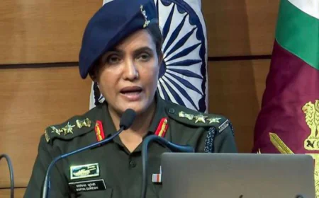 "ऑपरेशन सिंदूर: कर्नल सोफिया कुरैशी और विंग कमांडर व्योमिका सिंह ने पाकिस्तान के आतंकी ठिकानों को किया नेस्तनाबूद"