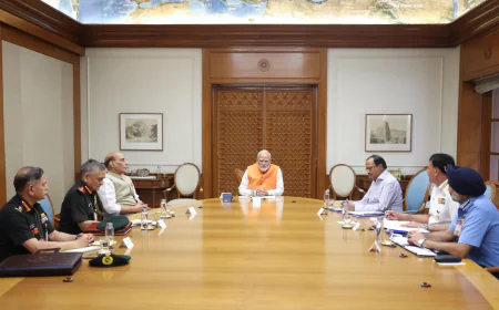 9 मई: पीएम मोदी की तीनों सेनाध्यक्षों, सीडीएस, एनएसए और रक्षा मंत्री के साथ अहम बैठक