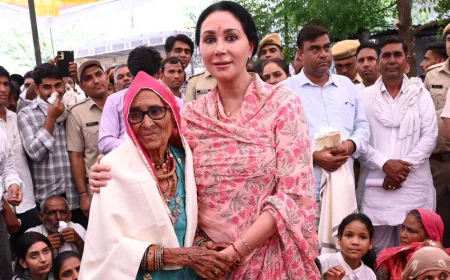 सुवा दाई मां : मातृत्व की मिसाल बनीं मूक नायिका का उप मुख्यमंत्री दिया कुमारी ने किया सम्मान ।