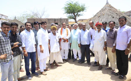 बाड़मेर की सरहद पर जोराराम कुमावत का जोशीला दौरा: हौसले, हथियार और हकीकत की पड़ताल!