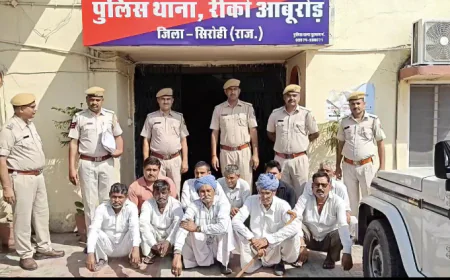 सिरोही: मावल में गवारिया समाज के परिवार को बहिष्कृत करना पड़ा भारी, 10 पंच गिरफ्तार