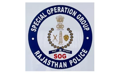 जयपुर SOG की सनसनीखेज कार्रवाई: 50 हजार के इनामी शातिर बदमाश सुशील करनानी को NDPS मामलों में  दबोचा
