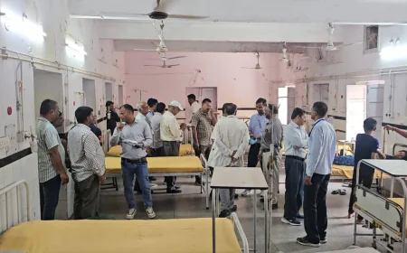 बाड़मेर के सबसे बड़े अस्पताल में अव्यवस्थाओं की गंभीर स्थिति: जयपुर की टीम के निरीक्षण से सुधार की उम्मीद