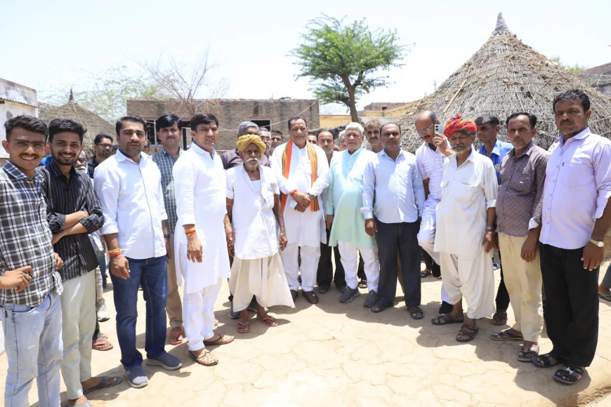 बाड़मेर की सरहद पर जोराराम कुमावत का जोशीला दौरा: हौसले, हथियार और हकीकत की पड़ताल!