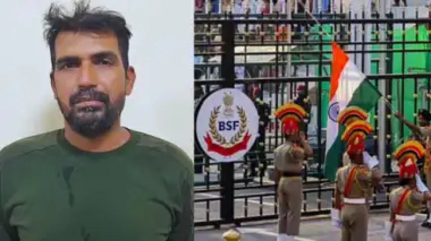 20 दिन बाद वतन वापसी: BSF जवान पूर्णम कुमार को पाकिस्तान ने छोड़ा, अटारी-वाघा बॉर्डर पर भारत लौटे