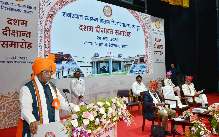 राजस्थान स्वास्थ्य विज्ञान विश्वविद्यालय: दशम दीक्षांत समारोह