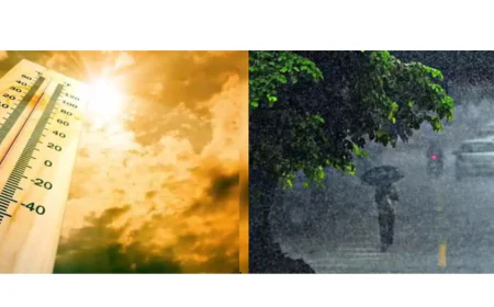 "राजस्थान में भीषण गर्मी के बीच मौसम में बदलाव,पश्चिमी विक्षोभ लाएगा राहत, 2 जून से आंधी-बारिश का दौर "