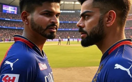 IPL 2025 फाइनल: RCB की पहली पारी 190 रनों पर सिमटी, PBKS के सामने कठिन चुनौती