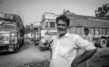 राजस्थान में सीमा पर ट्रक ड्राइवरों की परेशानी: आरटीओ की मनमानी और सरकार की चुप्पी