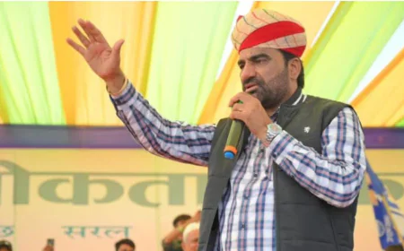 हनुमान बेनीवाल का दिल्ली कूच का ऐलान: एसआई भर्ती फर्जीवाड़े पर आंदोलन तेज