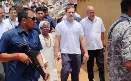 राहुल गांधी का बिहार दौरा: मोदी पर तीखा हमला, जातीय जनगणना पर जोर