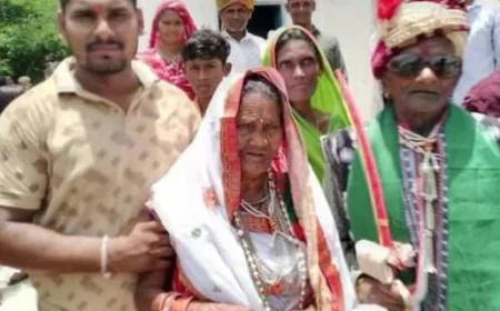 95 और 90 साल के बुजुर्ग जोड़े की अनोखी शादी: 70 साल के लिव-इन के बाद डूंगरपुर में लिए सात फेरे