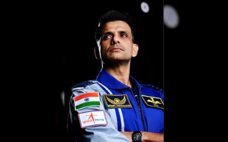 41 साल बाद अंतरिक्ष में भारत की वापसी: ग्रुप कैप्टन शुभांशु शुक्ला रचेंगे इतिहास