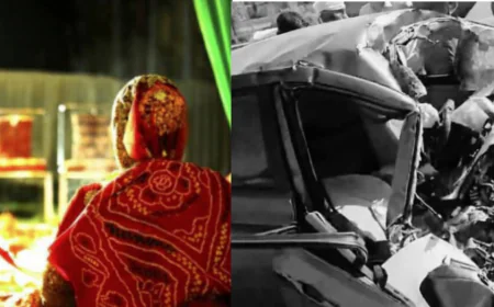 दौसा-मनोहरपुर हाईवे पर दिल दहलाने वाला हादसा: नवविवाहित जोड़े समेत 5 की मौत, 4 गंभीर रूप से घायल