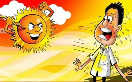 राजस्थान में भीषण गर्मी का प्रकोप, जनजीवन अस्त-व्यस्त, जयपुर और सीकर में तापमान 45 डिग्री के पार