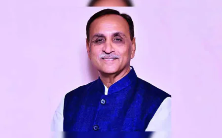 पूर्व CM विजय रूपाणी का DNA मैच, राजकोट में अंतिम संस्कार की प्रक्रिया शुरू