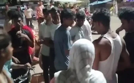भरतपुर में नाबालिग की पिटाई: पुलिस चौकी के सामने लहूलुहान हालत में फेंका गया 17 साल का लड़का