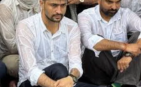 राजस्थान यूनिवर्सिटी में पुलिस का दबदबा: विधायक पूनिया और चौधरी हिरासत में, समर्थक भड़के