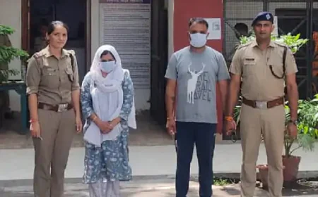 पत्नी और प्रेमी ने मिलकर की कारोबारी पति की हत्या, पुलिस ने किया खुलासा