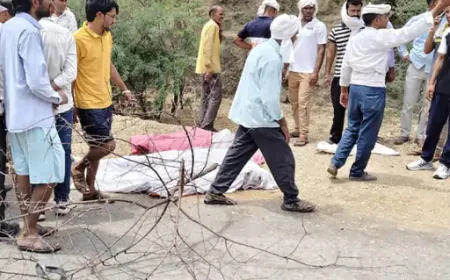 एक परिवार की दर्दनाक त्रासदी: ट्रक हादसे में तीन जिंदगियां खोईं