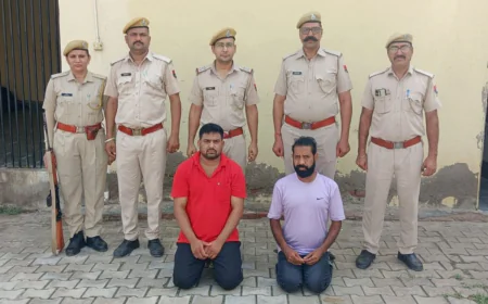 नशा तस्करी पर कार्रवाई: 72 लाख की हेरोइन के साथ दो गिरफ्तार