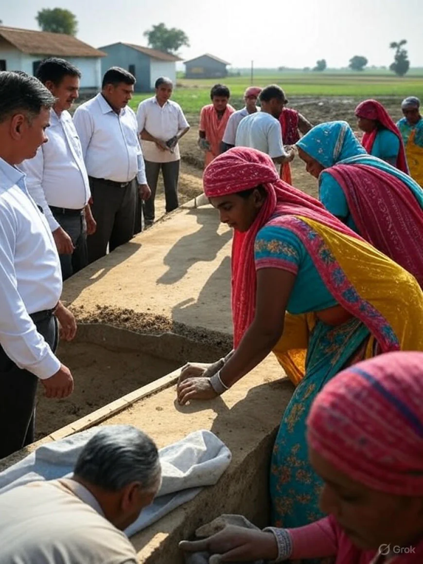 मनरेगा श्रमिकों के कार्य समय में बदलाव: गर्मी से राहत के लिए नया समय लागू....