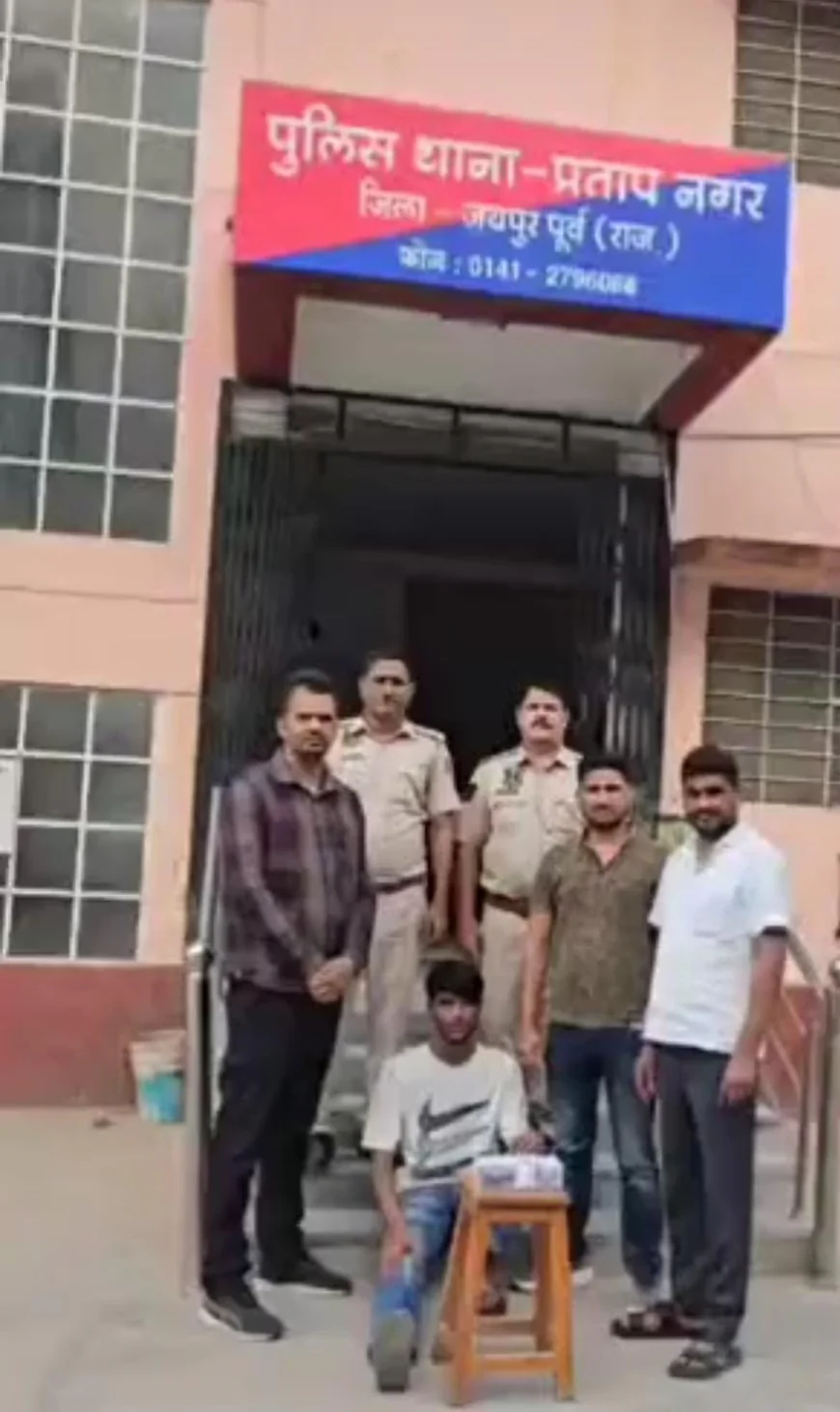 प्रताप नगर पुलिस की बड़ी कामयाबी: सेक्सटॉर्शन का वांछित अपराधी अवैध पिस्टल के साथ गिरफ्तार