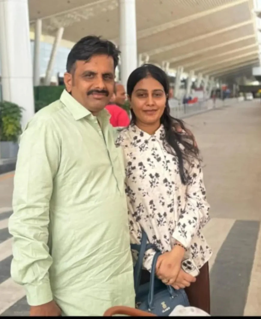 बाड़मेर की खुशबू राजपुरोहित पति के पास लंदन जा रही थी, पिता छोड़ने गए थे एयरपोर्ट, 5 महीने पहले हुई थी शादी
