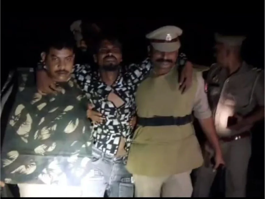 गोरखपुर में गैंगरेप के मुख्य आरोपी शफीक खान मुठभेड़ में गिरफ्तार, पैर में लगी गोली