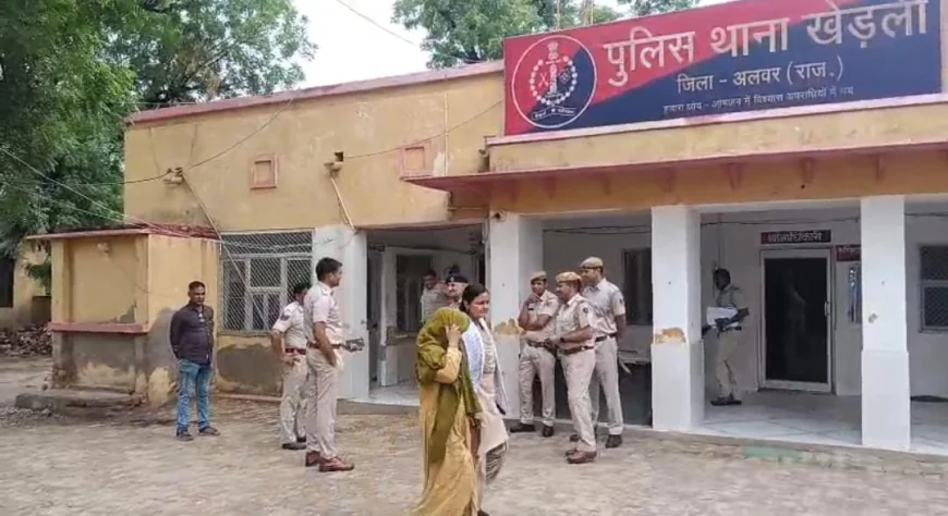 खेड़ली, अलवर में सनसनीखेज हत्याकांड: पत्नी ने प्रेमी के साथ मिलकर दी पति की सुपारी