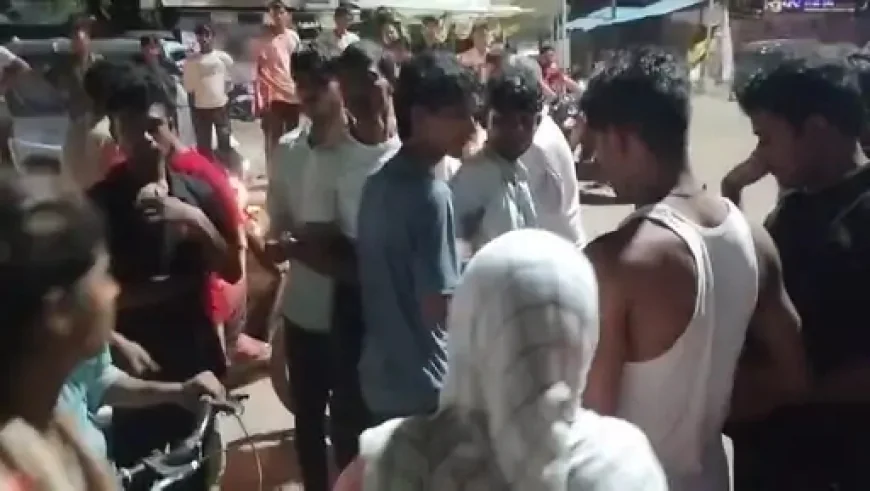 भरतपुर में नाबालिग की पिटाई: पुलिस चौकी के सामने लहूलुहान हालत में फेंका गया 17 साल का लड़का