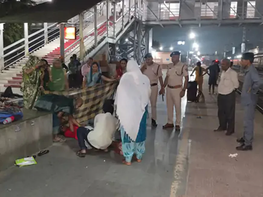 भरतपुर रेलवे स्टेशन पर RPF की तत्परता, लेबर पेन से कराह रही महिला की कराई डिलीवरी