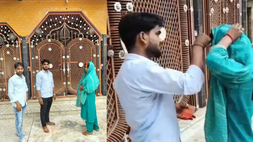 प्यार की जीत: पति ने पत्नी को प्रेमी के साथ बांधी शादी, दिया आशीर्वाद