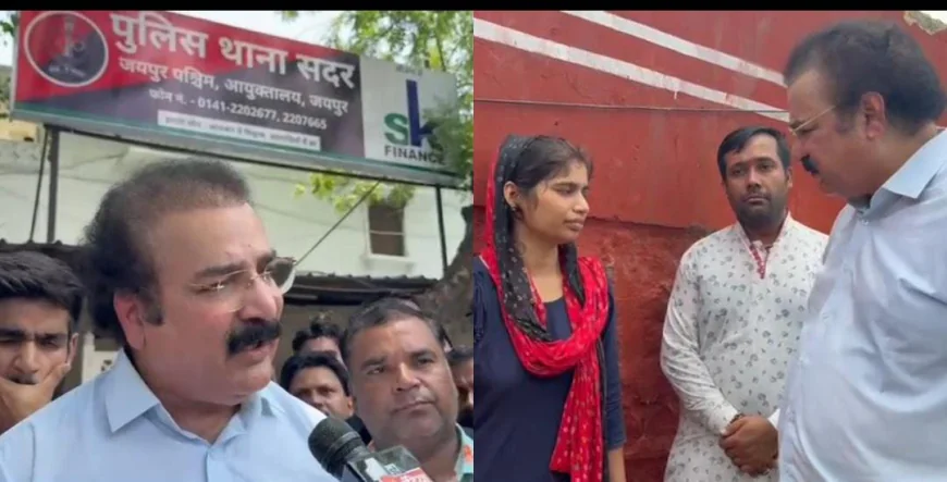 जयपुर: सदर थाने में मनीष पांडे की आत्महत्या मामले में 6 पुलिसकर्मियों पर कार्रवाई, जांच के लिए उठे कई सवाल