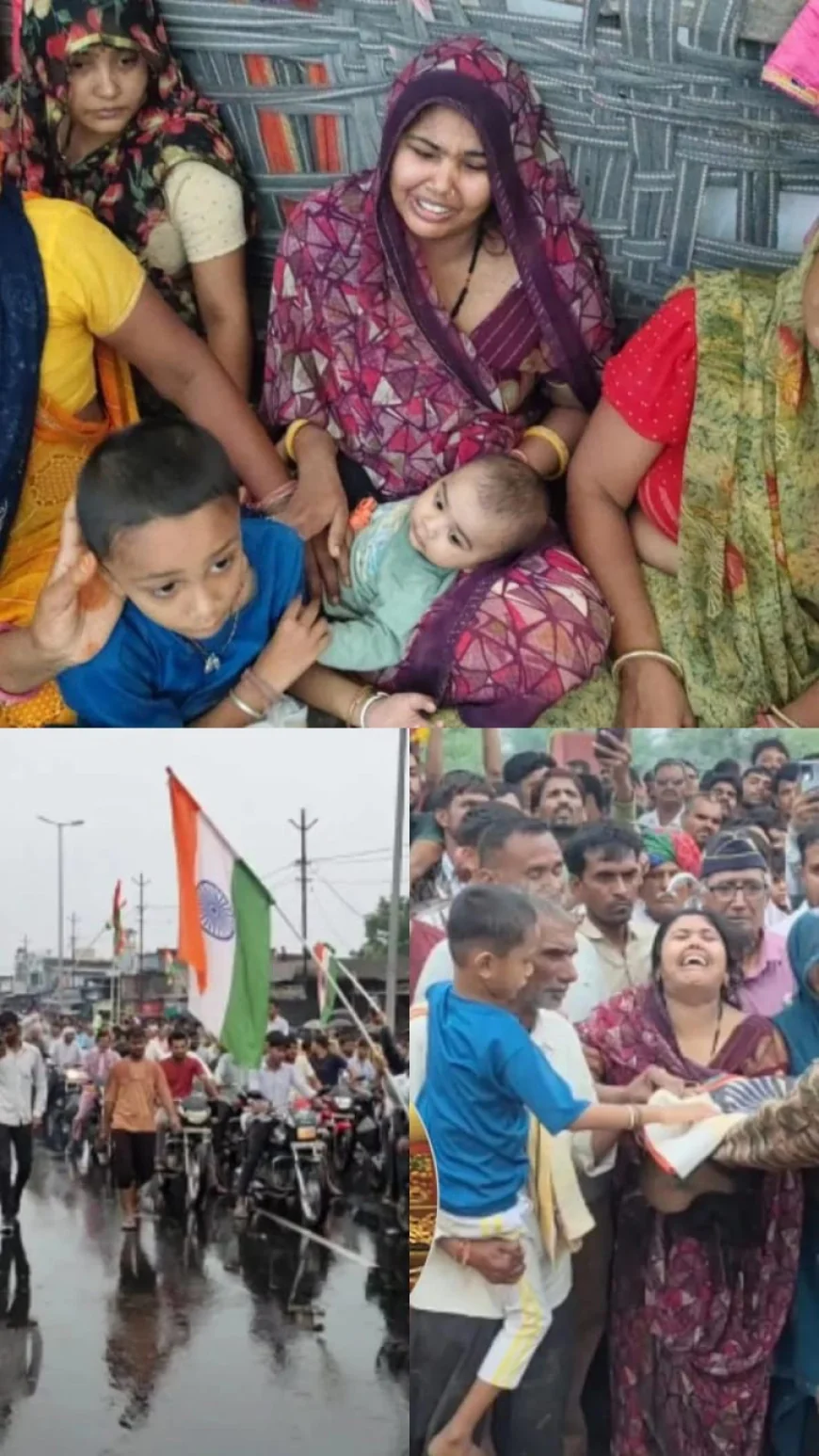 राजस्थान: शहीद पवन प्रजापति का खेरखेड़ा में अंतिम संस्कार, 5 साल के बेटे ने दी पिता को अग्नि