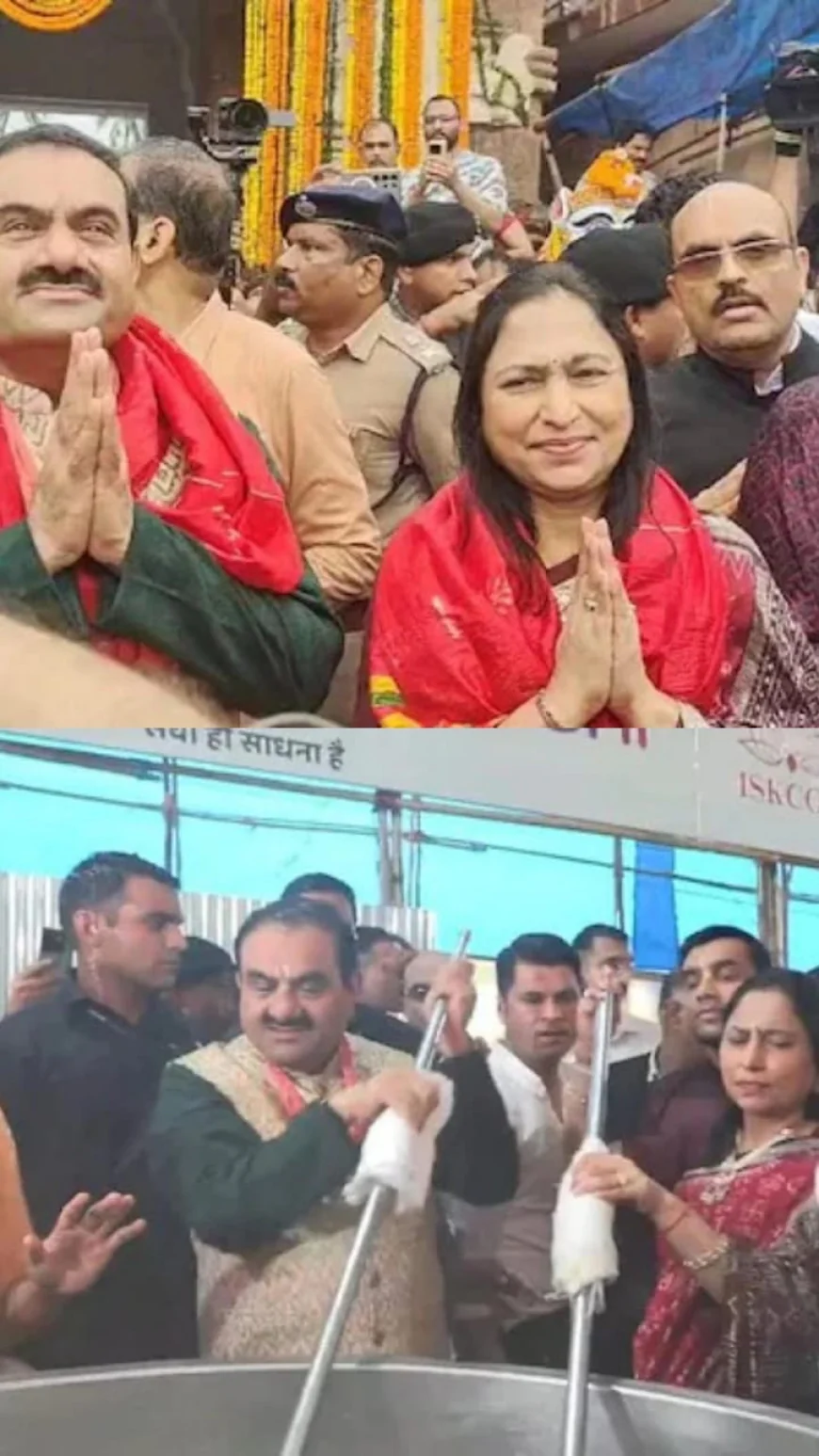 वर्षा में विश्वास, भक्ति में बल: गौतम अदाणी का पुरी रथयात्रा में परिवार संग दर्शन, 40 लाख भक्तों के लिए भव्य प्रसाद सेवा की शुरुआत