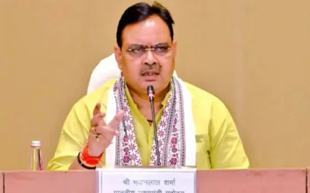 मुख्यमंत्री भजनलाल शर्मा 5 जुलाई को बाड़मेर दौरे पर, विकास योजनाओं को मिलेगी रफ्तार