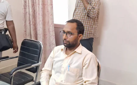 नगर परिषद में ACB की बड़ी कार्रवाई: सहायक नियोजक 4 लाख की रिश्वत लेते गिरफ्तार